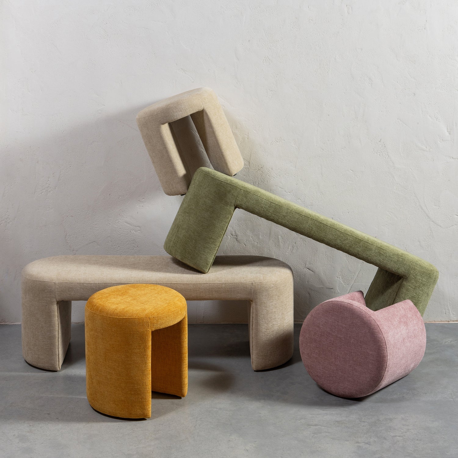 Olive jacob bench