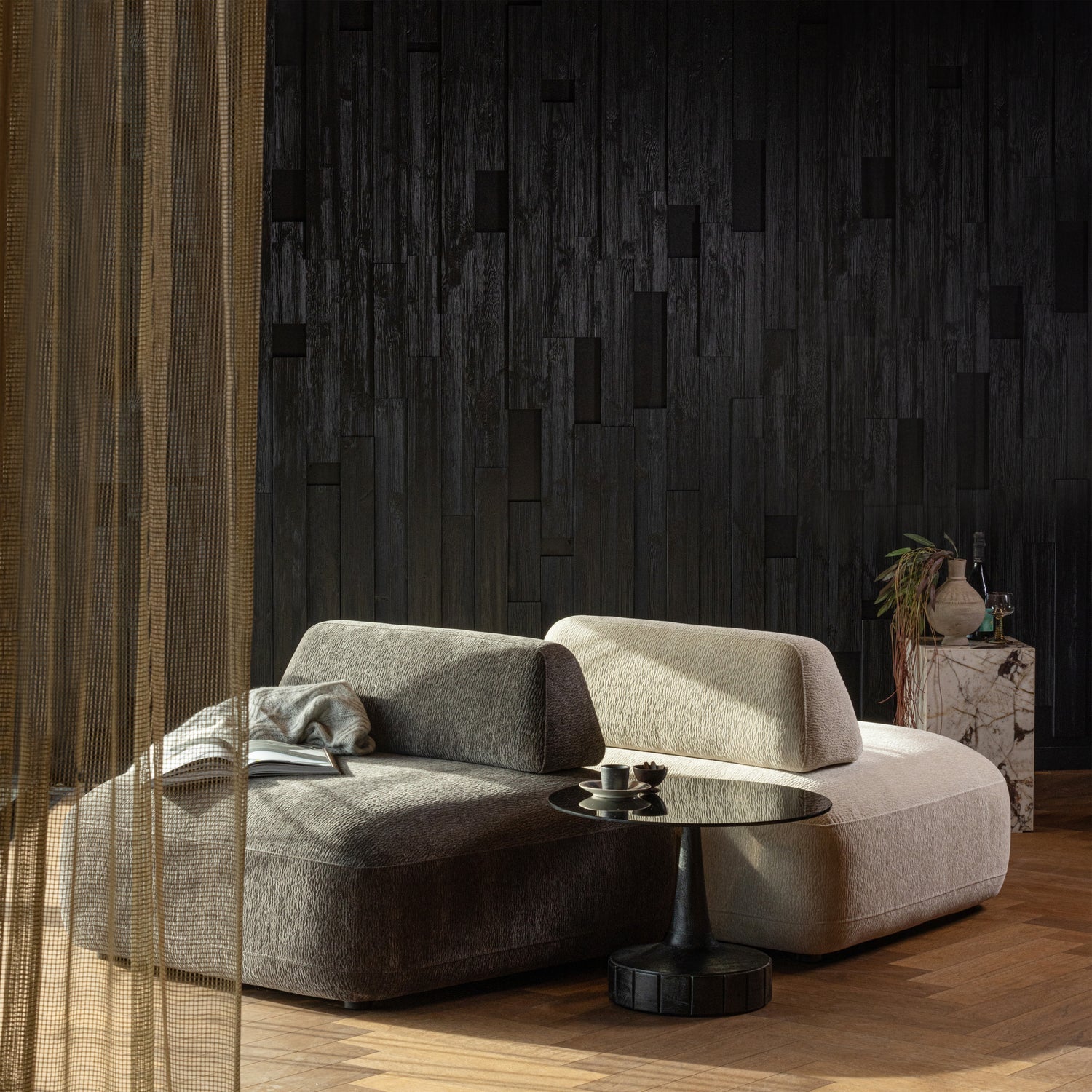 Gray sterck armchair