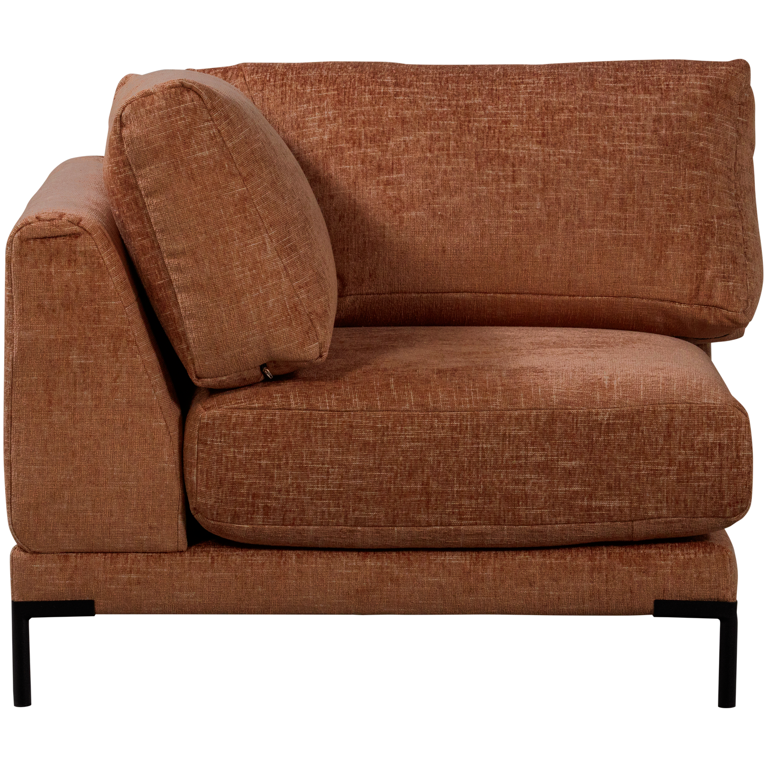 Sofa COUPLE - corner module rust mélange