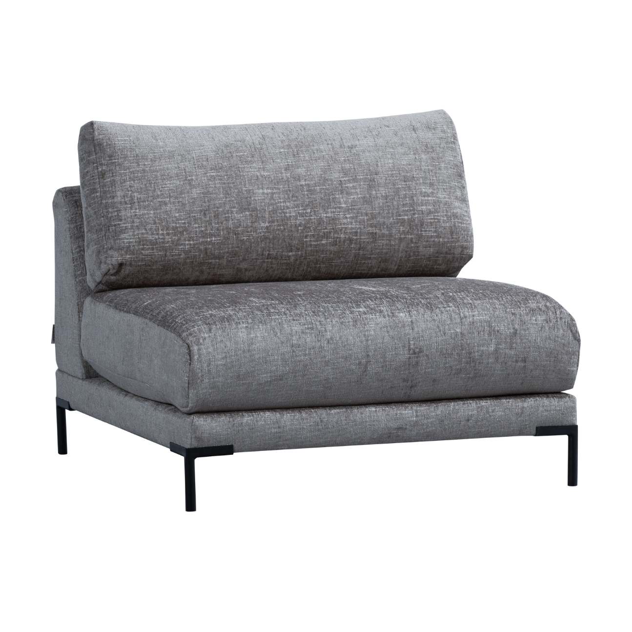 Couple Armchair / Module in Denim Mélange