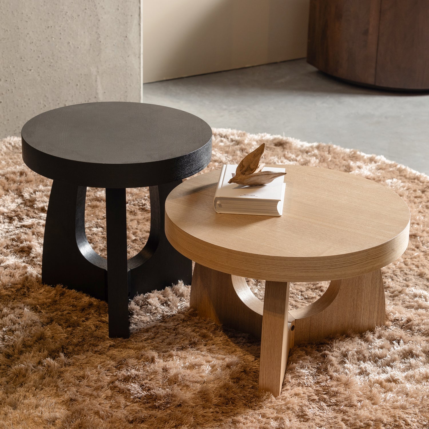 Tala Side Table Black Aschefurneer