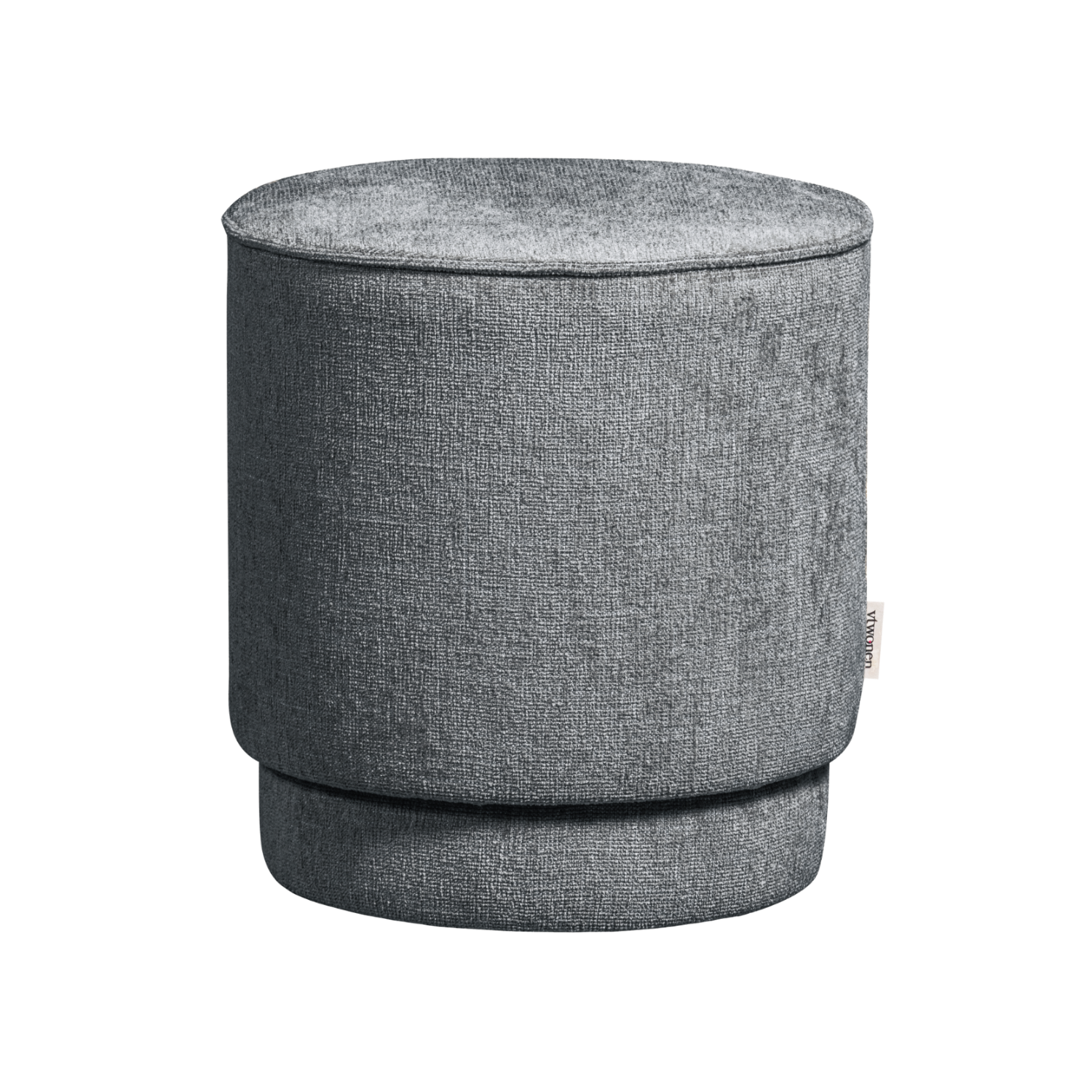 Pearl Denim Melange Pouf