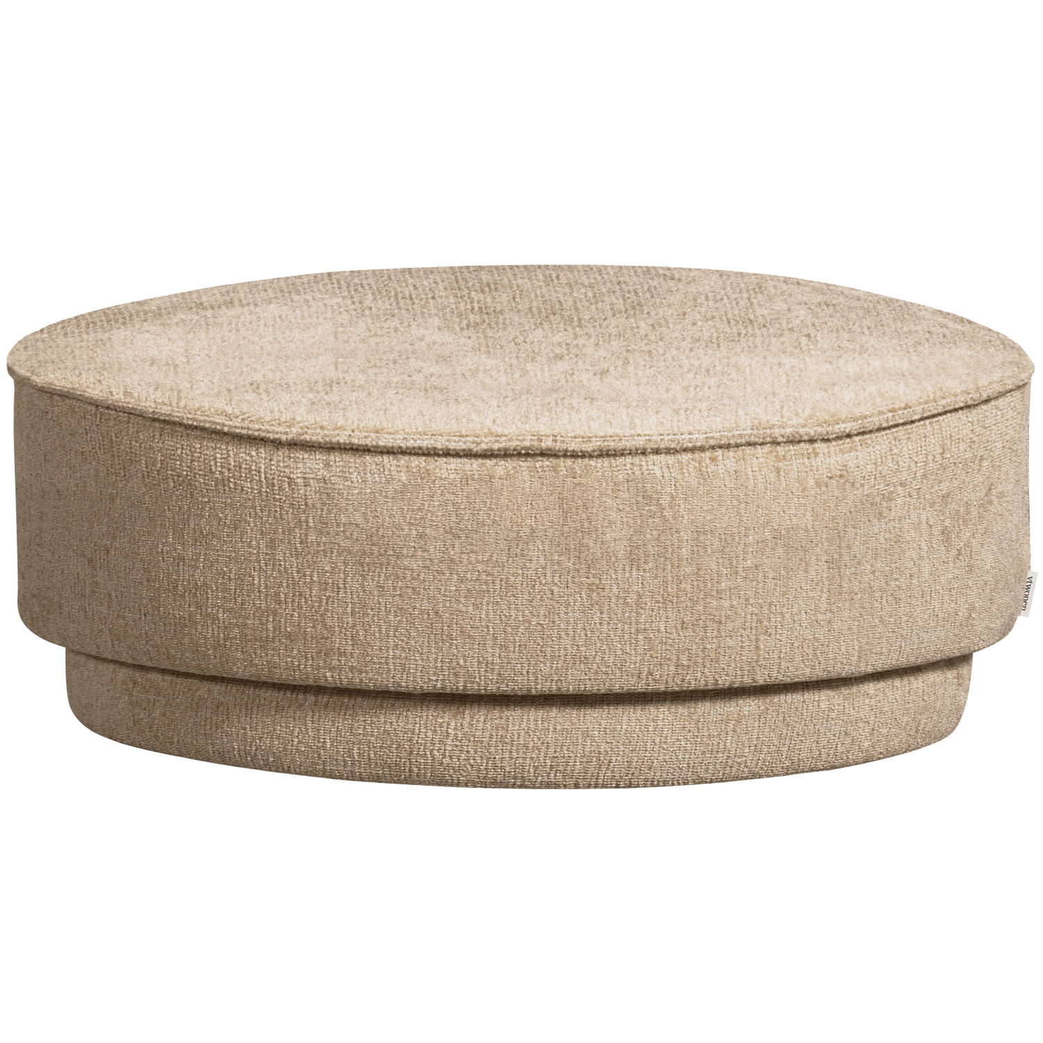 Pearl Pouf Beige Mélange