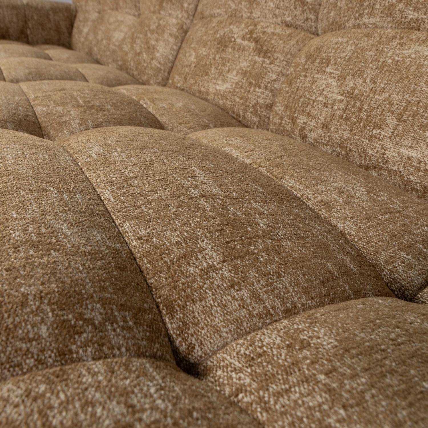 Timor Caramel Melange 4-person sofa