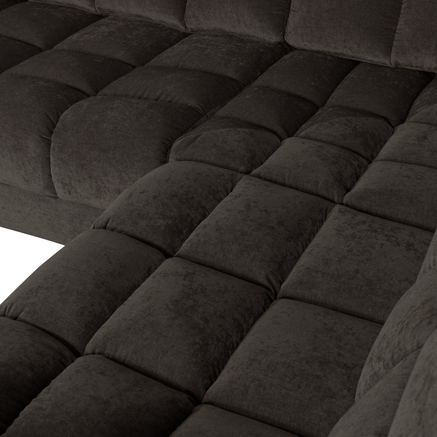 Sofa mit rechter Ecke SECOND DATE in Anthrazit