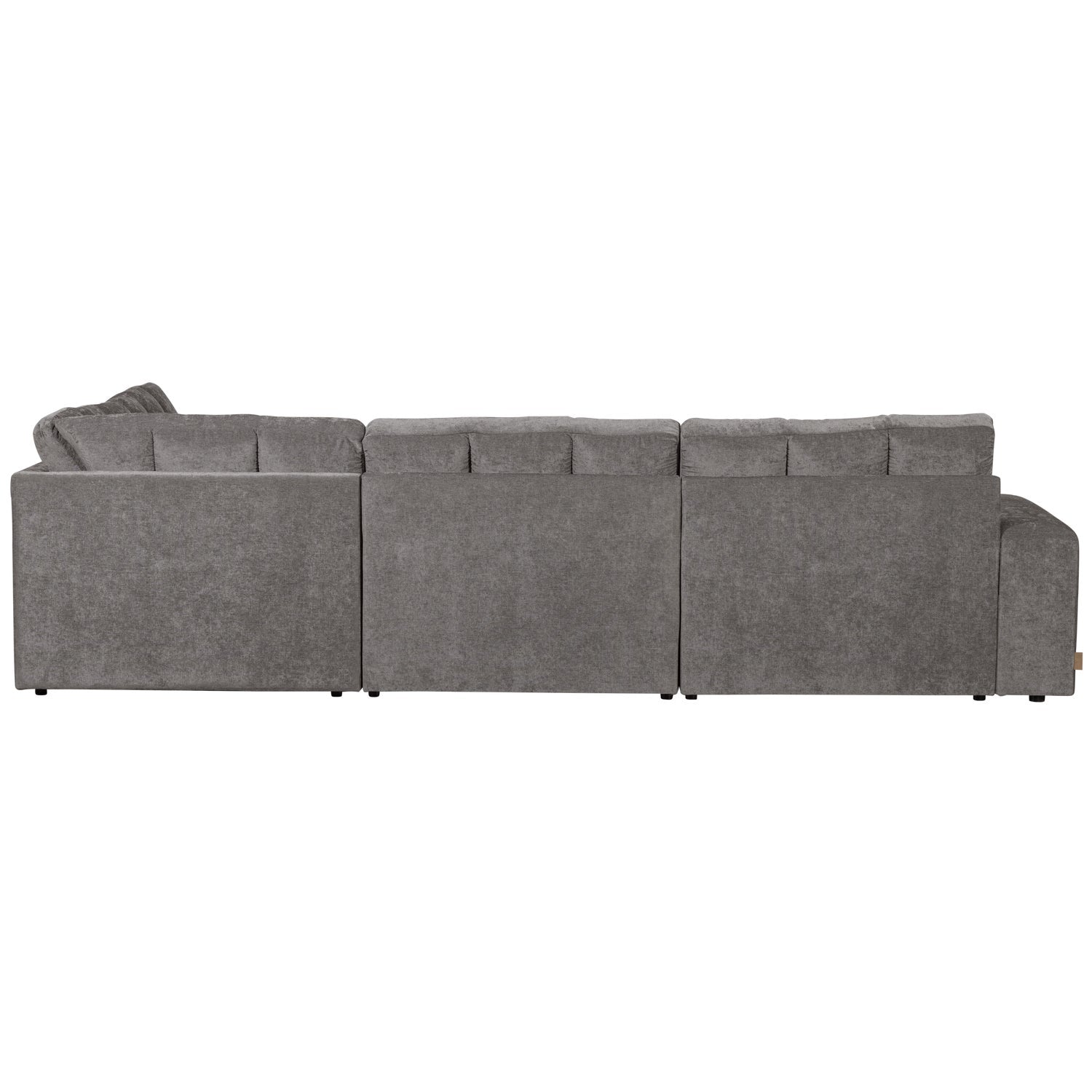 Right-facing corner sofa SECOND DATE mouse gray