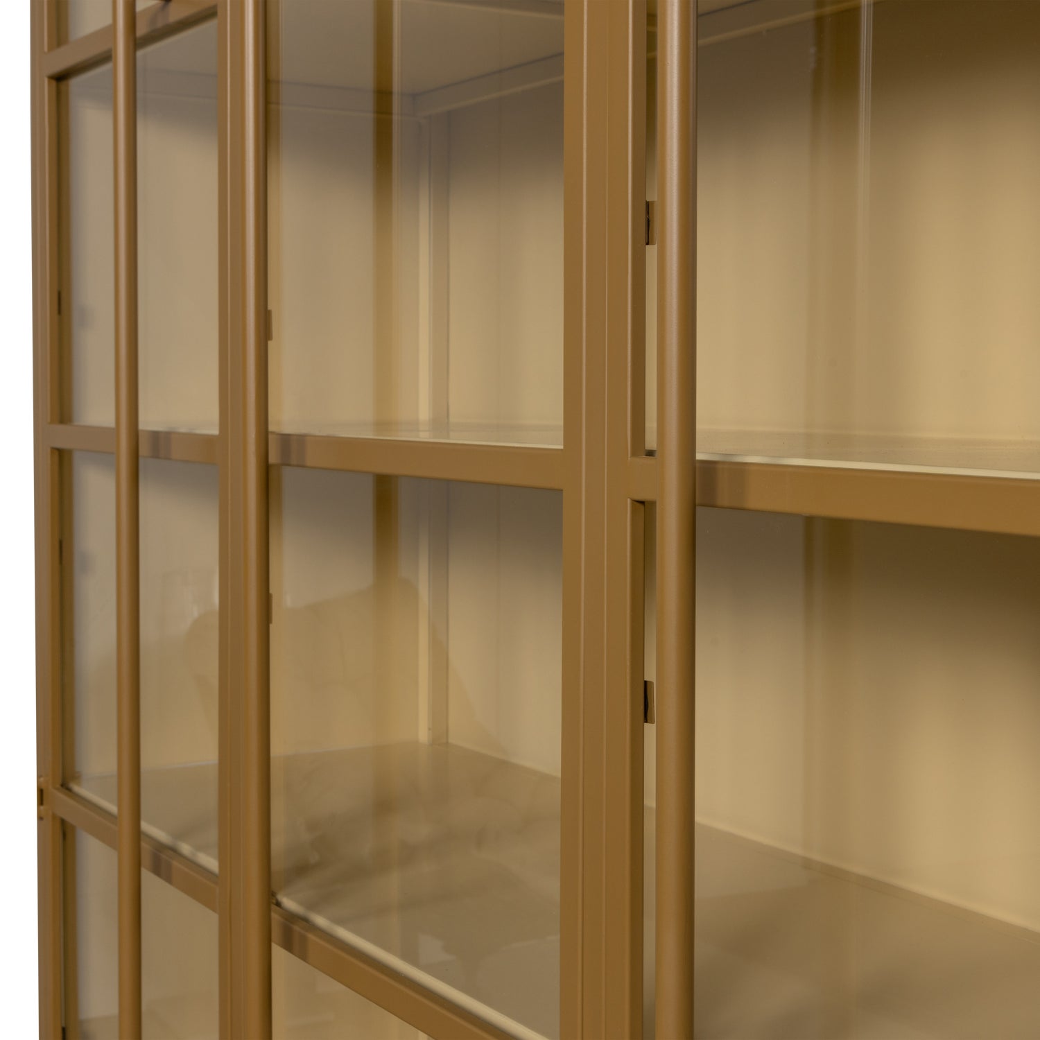 3-door display cabinet EXHIBIT honey
