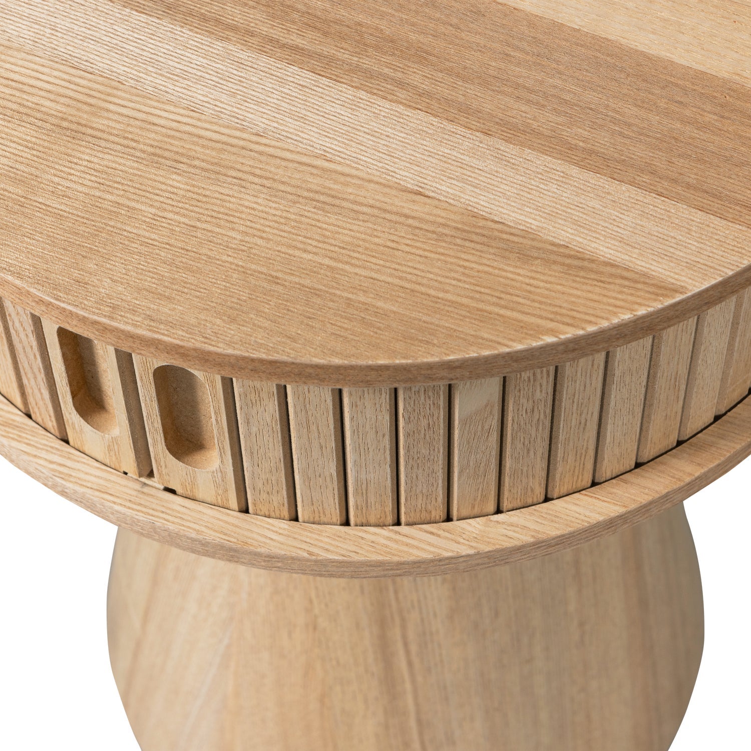 KARRI Nightstand Poplar Wood