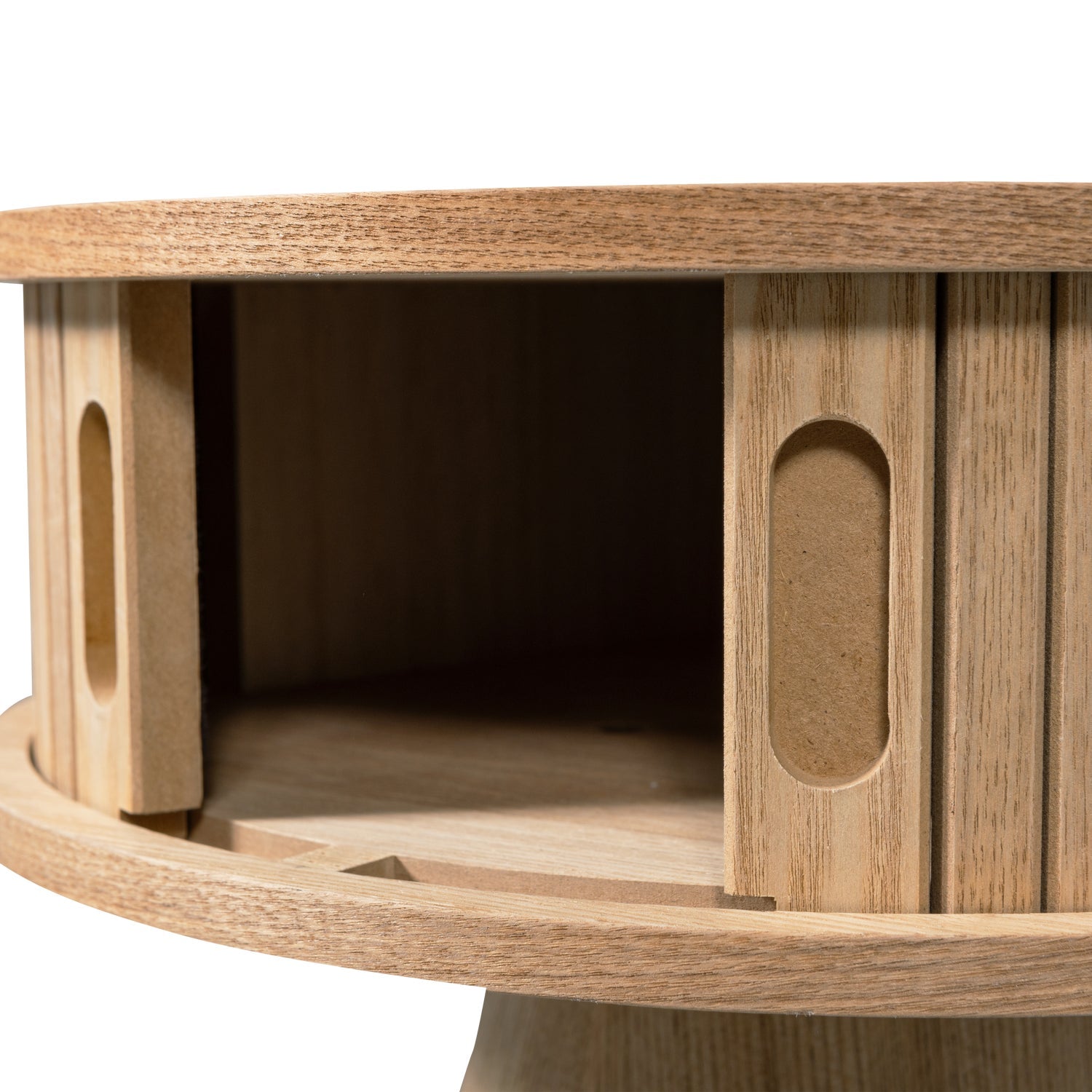 KARRI Nightstand Poplar Wood