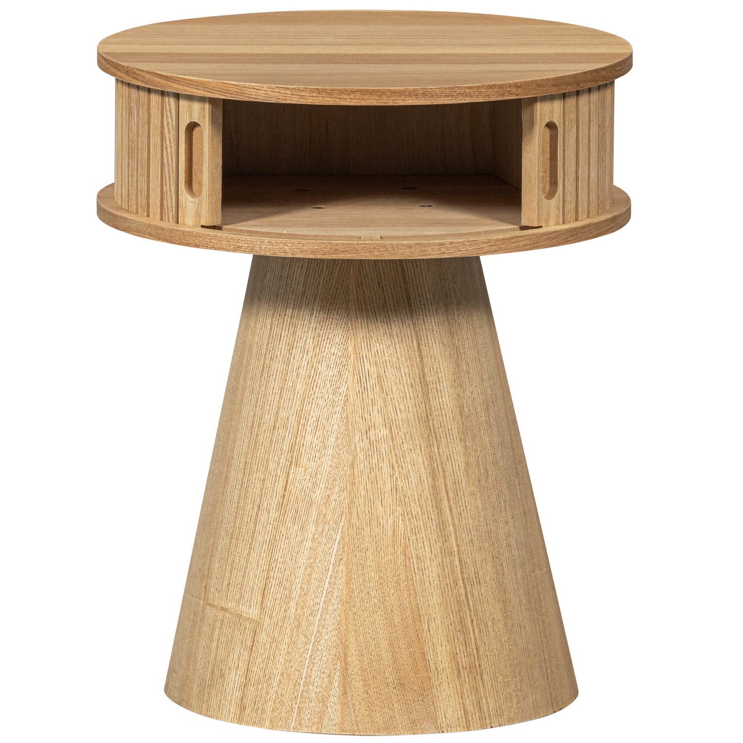 KARRI Nightstand Poplar Wood