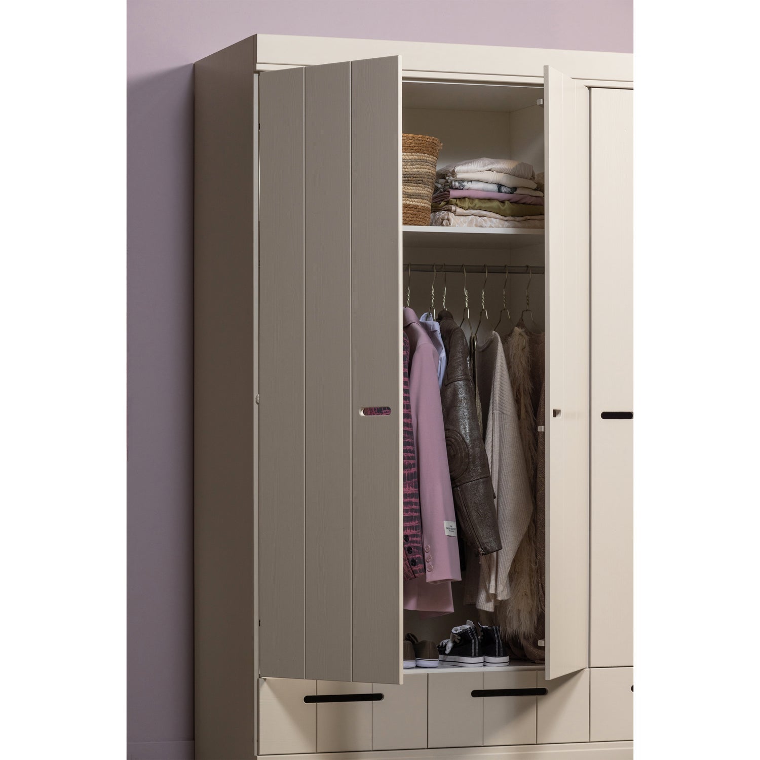 3-door wardrobe CONNECT sandy