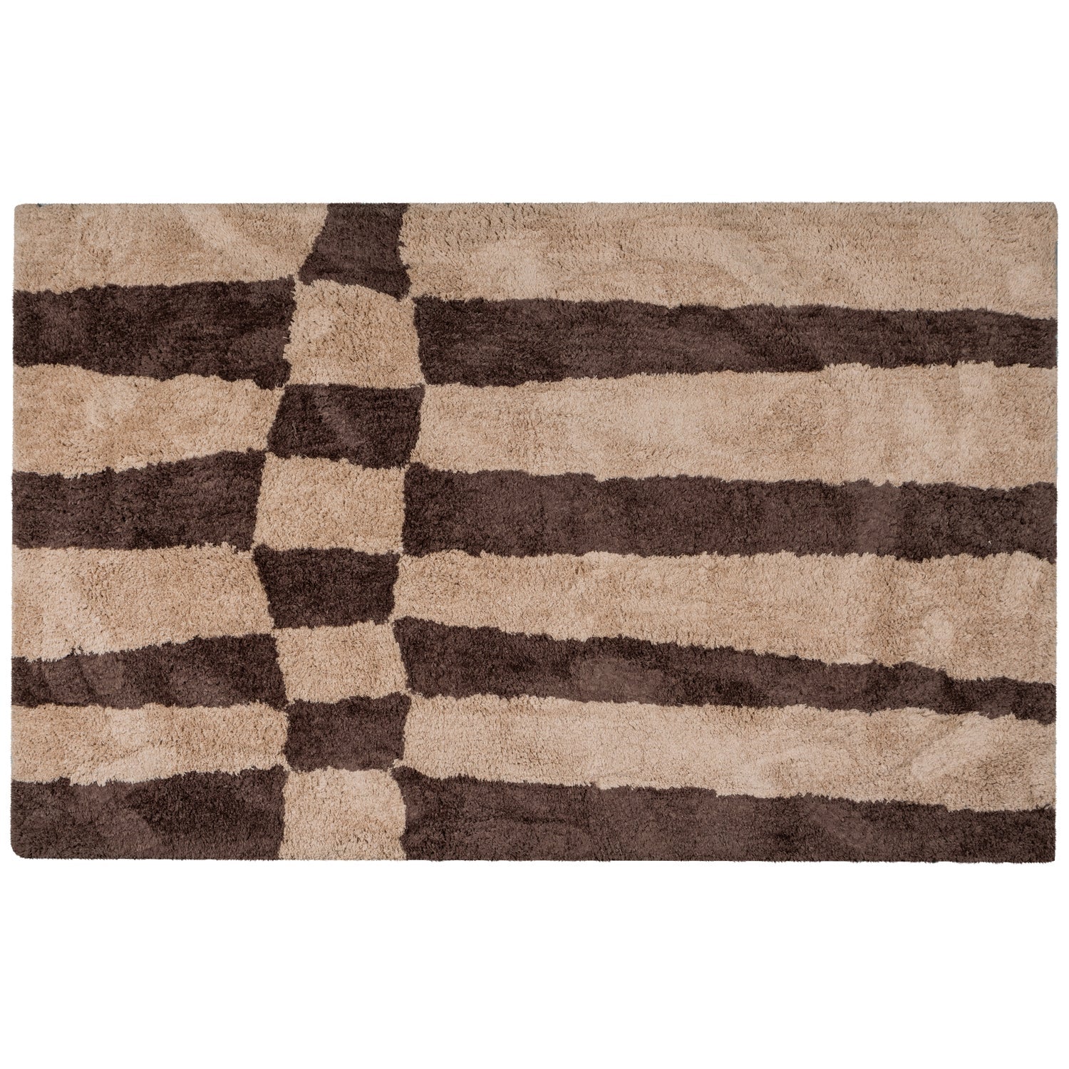 Teppich FAFA braun mit beige