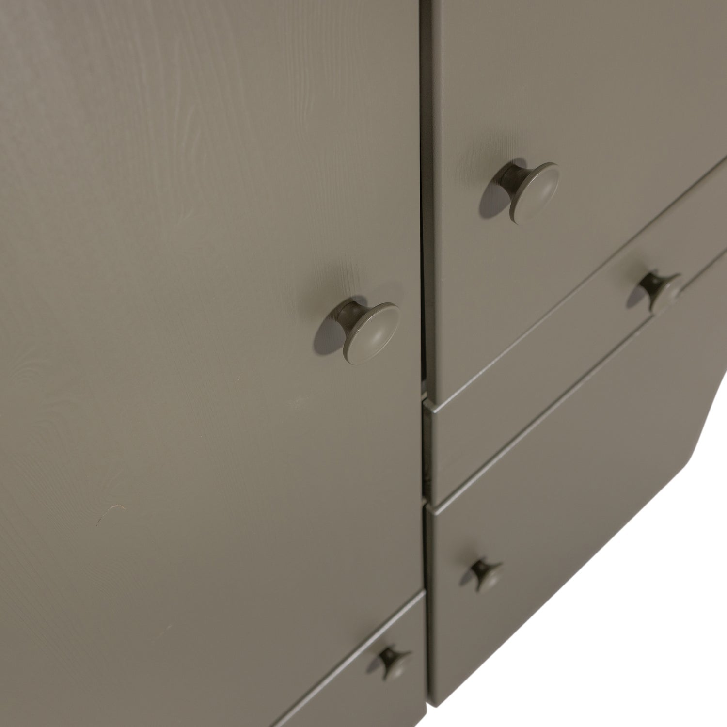 2-door wardrobe Alfie dark green pine