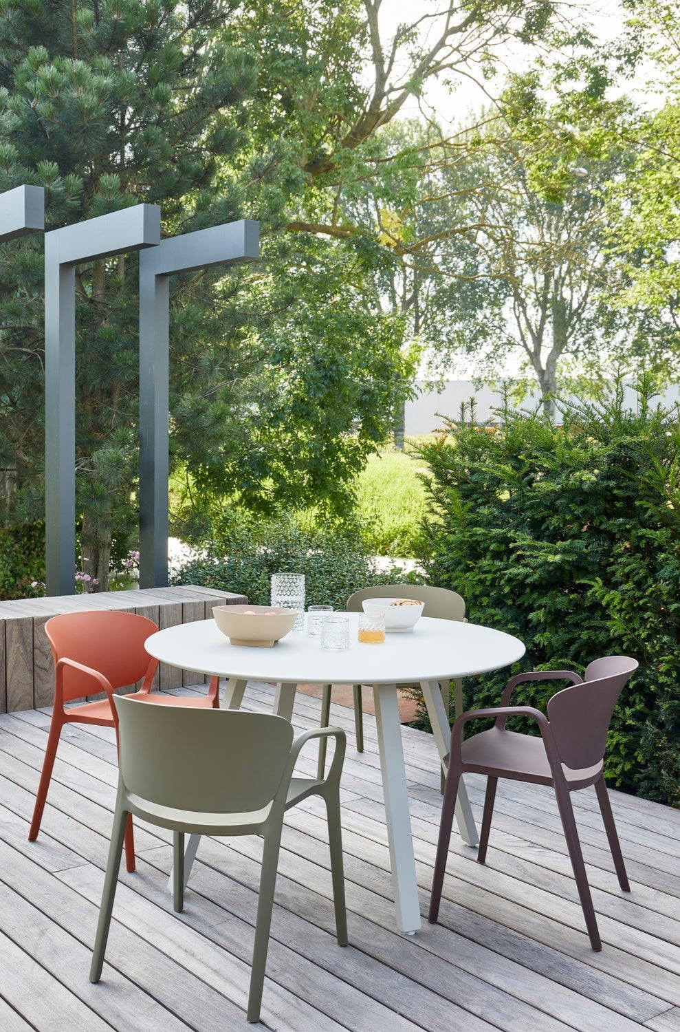 Gartenstuhl AUKE hellbeige