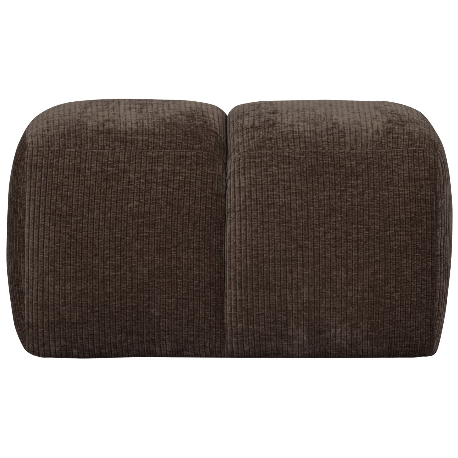 Puff MOJO dunkelbraunes Cord