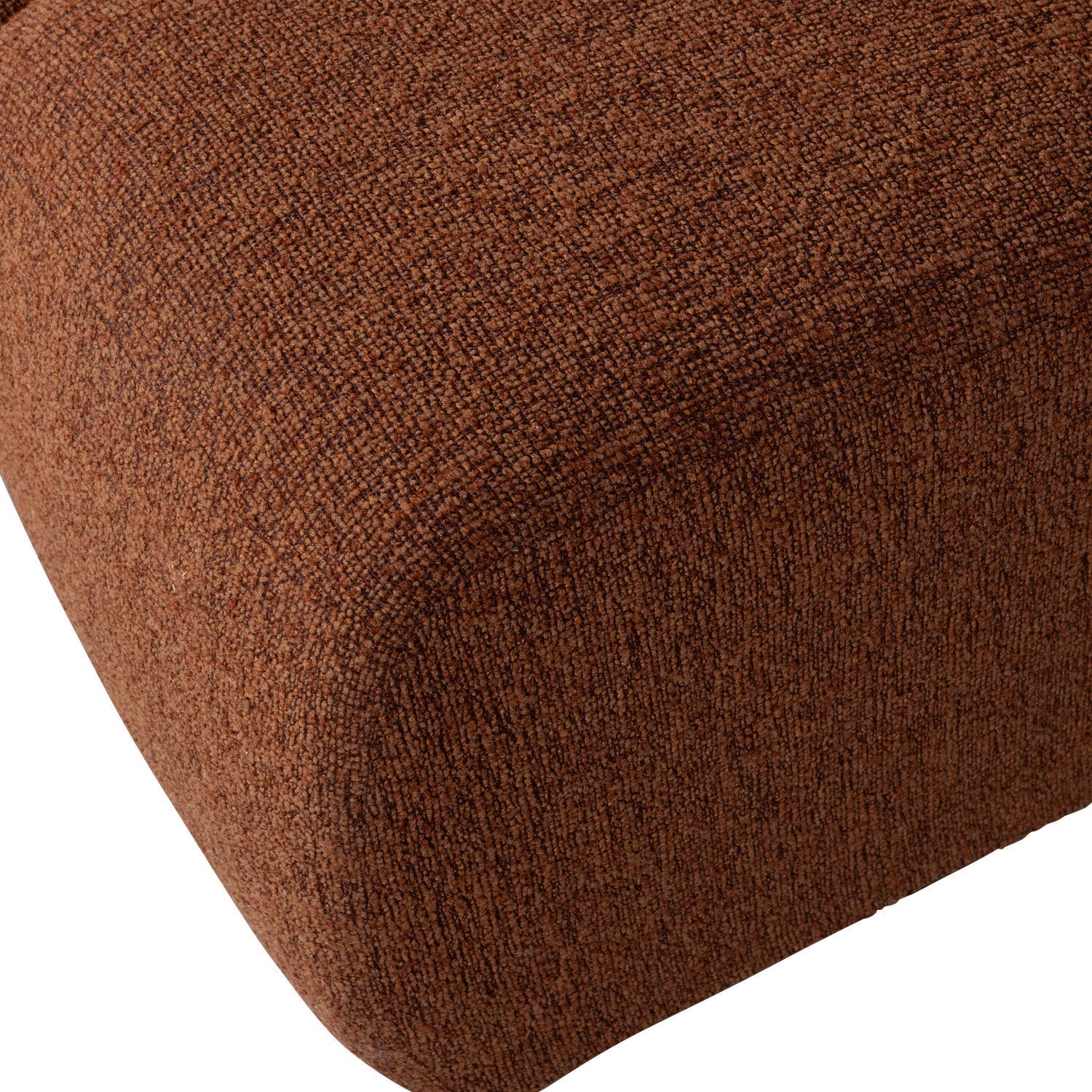 Modulares Sofa MOJO - 1-sitziges Element in braunem Bouclé