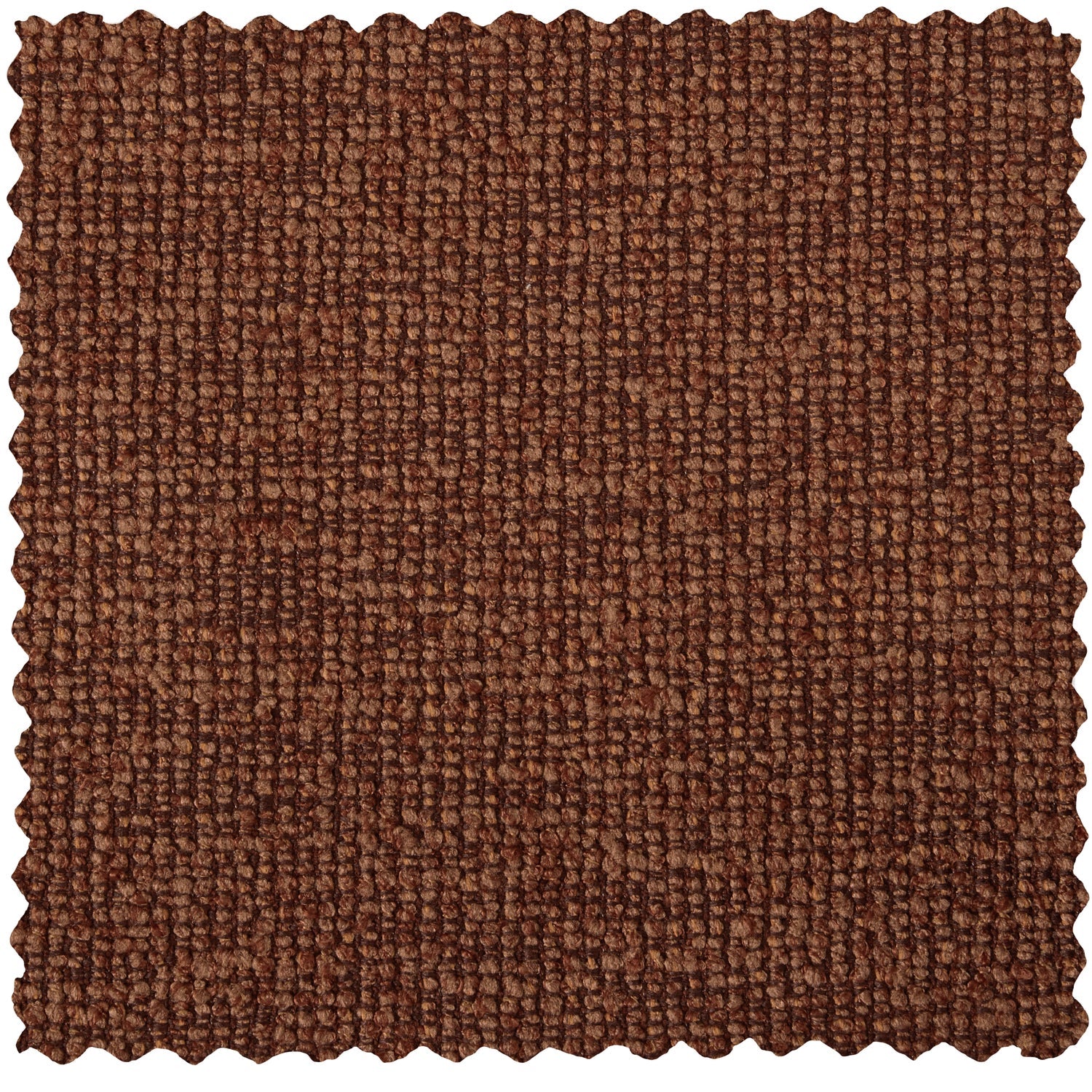 Modulares Sofa MOJO - 1-sitziges Element in braunem Bouclé