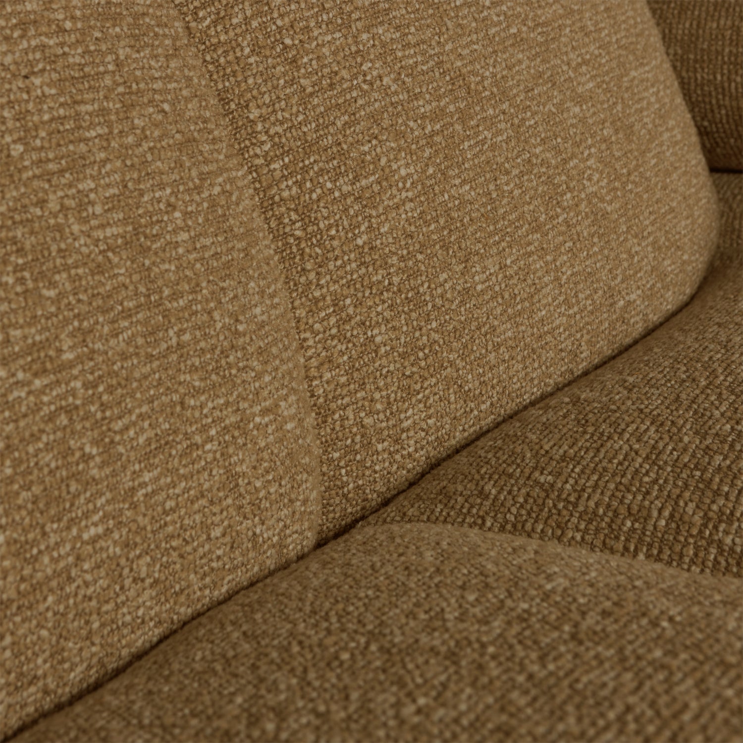 MOJO modular sofa - 1.5-seater right-hand element dark honey bouclé