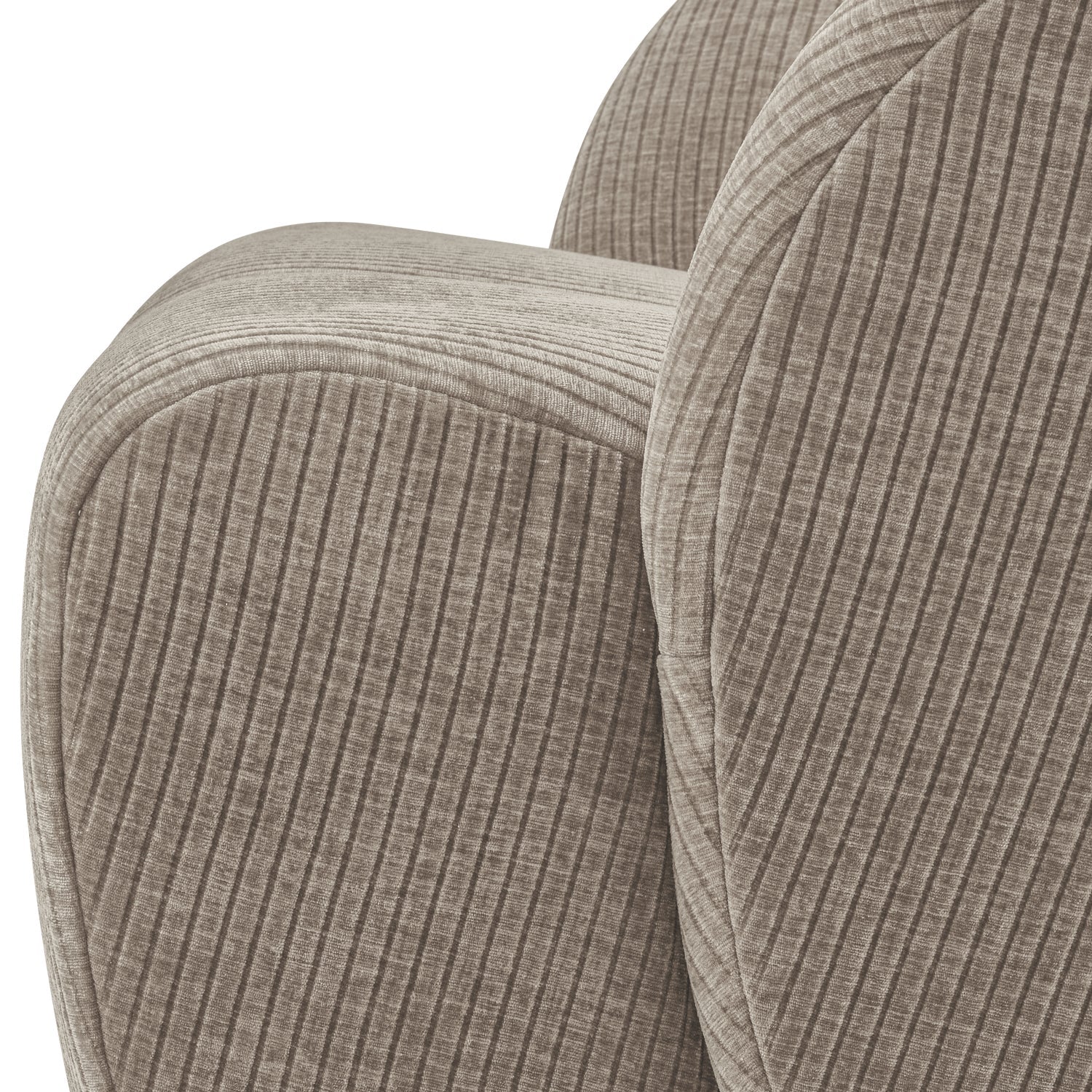Drehstuhl MOJO dunkel sandfarbener Cord