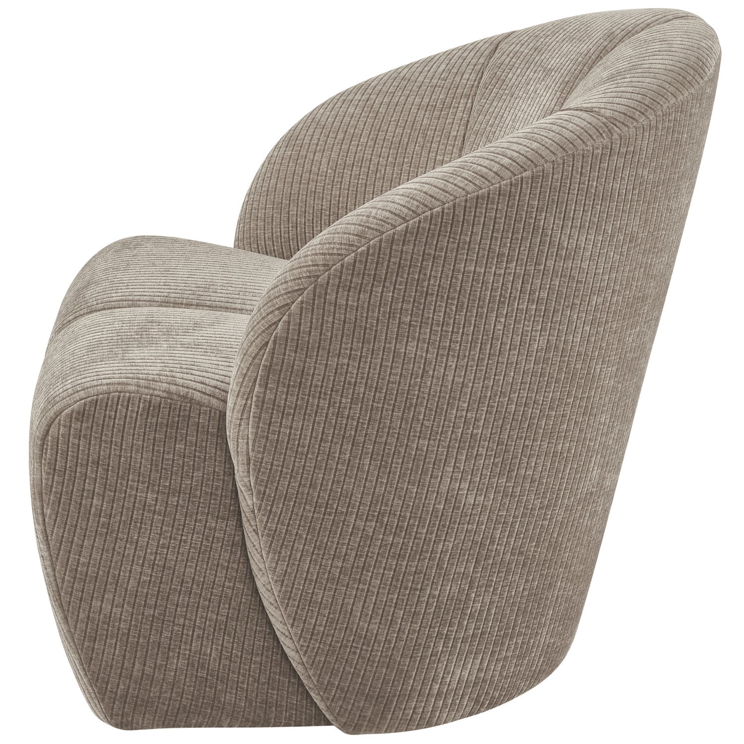Drehstuhl MOJO dunkel sandfarbener Cord