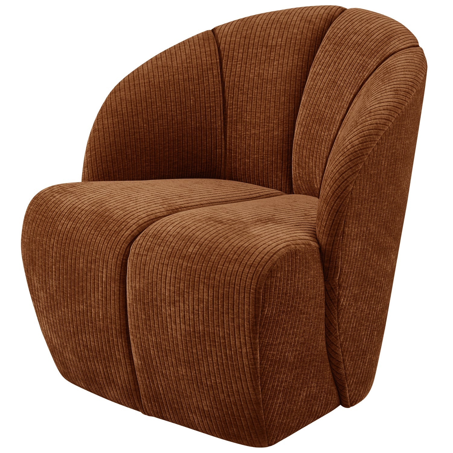 Drehstuhl MOJO braunes Cord