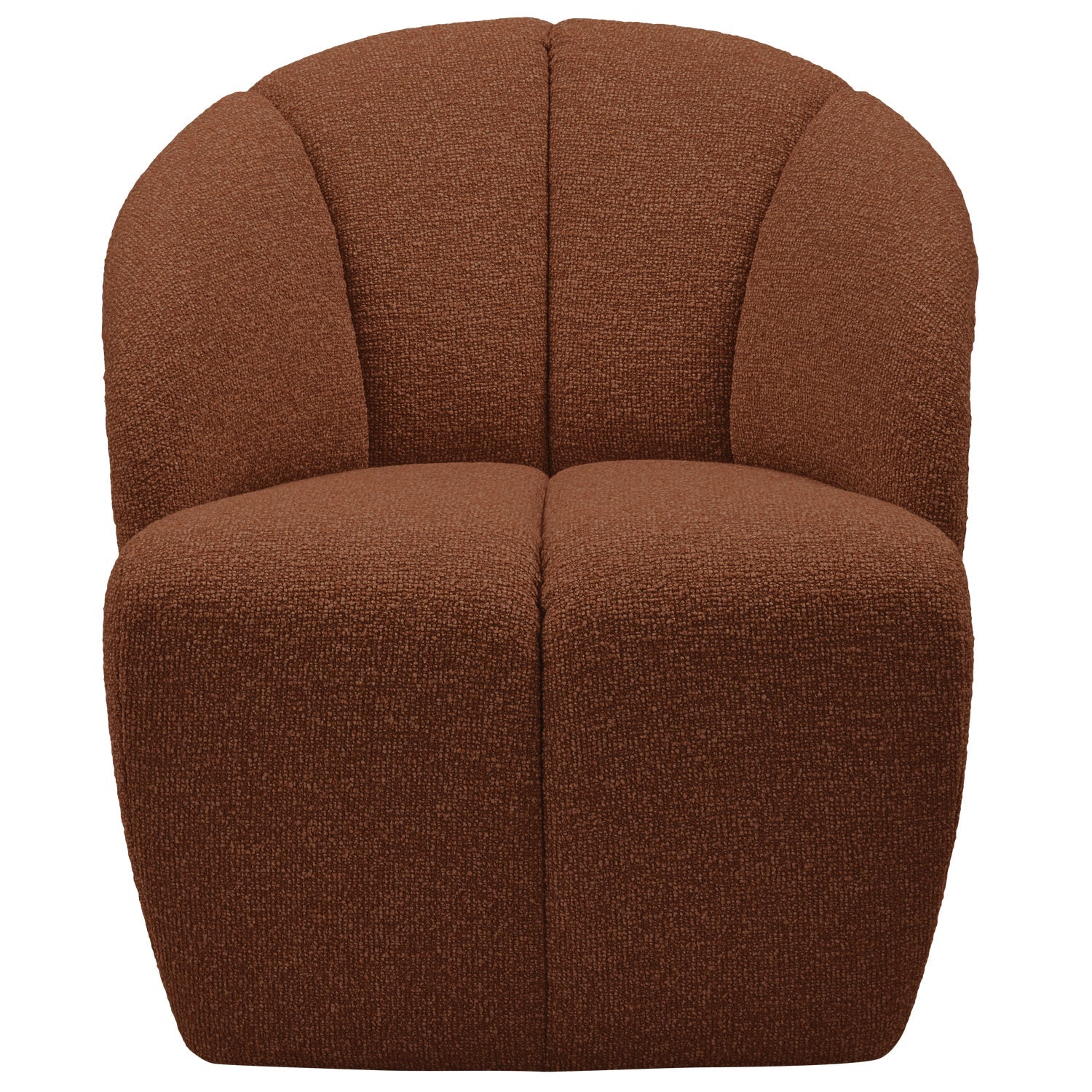 Drehstuhl MOJO braun Bouclé