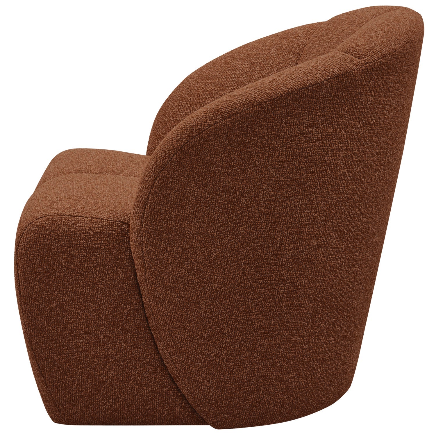 Drehstuhl MOJO braun Bouclé