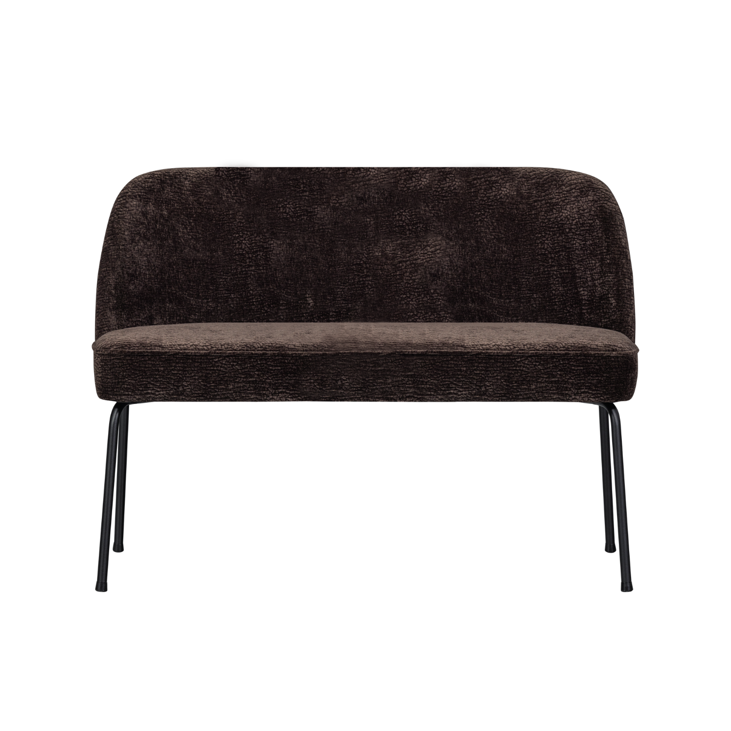 VOGUE Bench Dark Brown Chenille