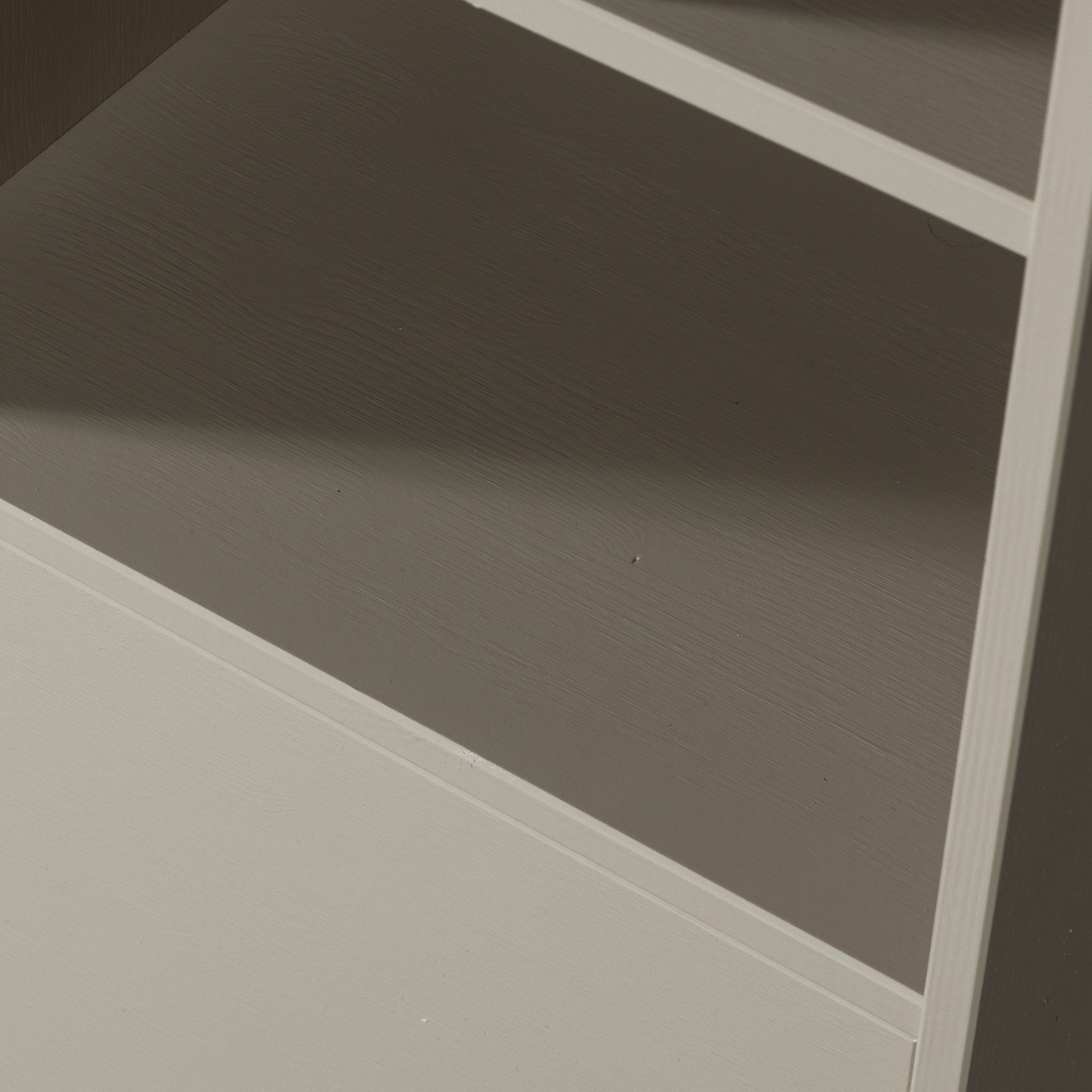 SETTLE wardrobe in gray-beige