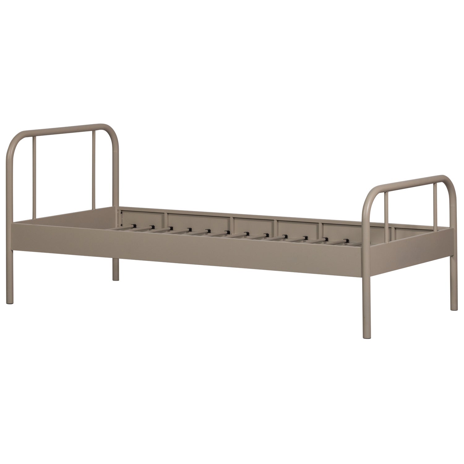 Einzelbett MATA sandfarben