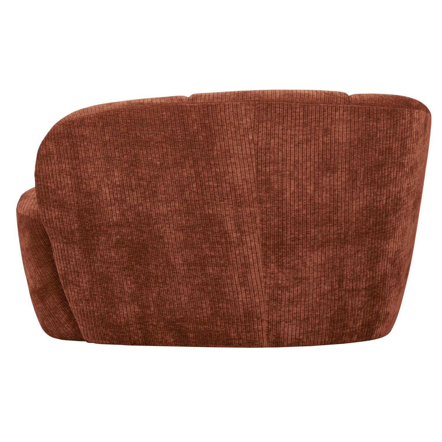 Zweisitzersofa MOJO aus braunem Cord