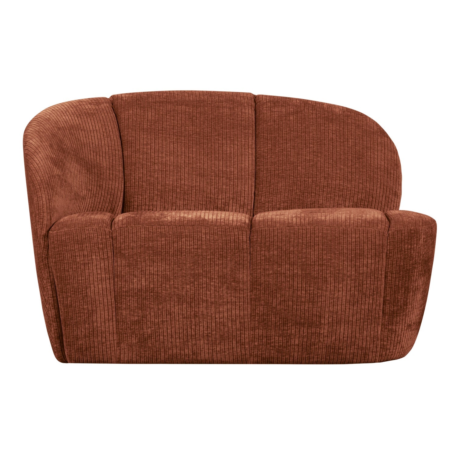 Zweisitzersofa MOJO aus braunem Cord