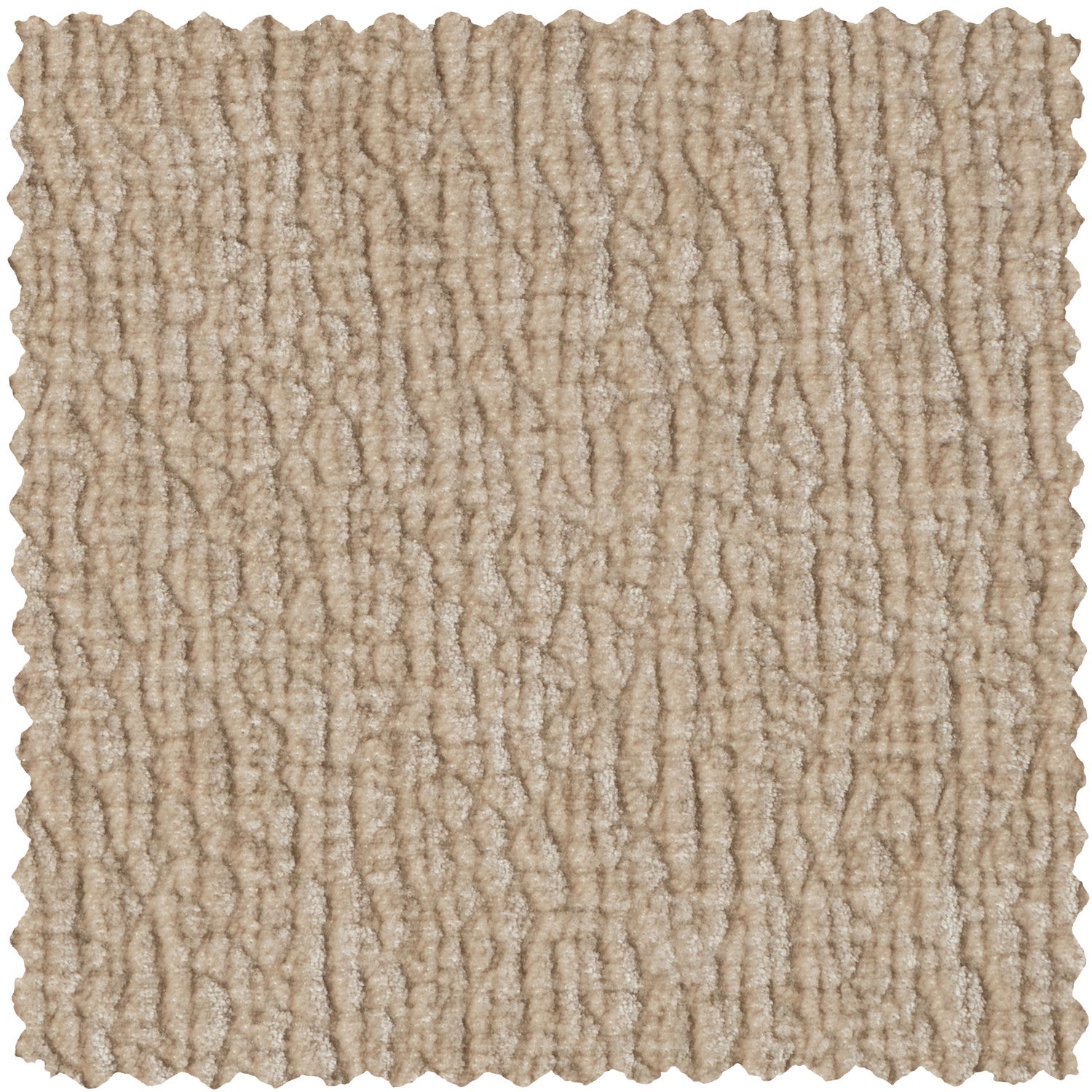 Modulsofa BAGGY - sandfarbener Chenille-Element