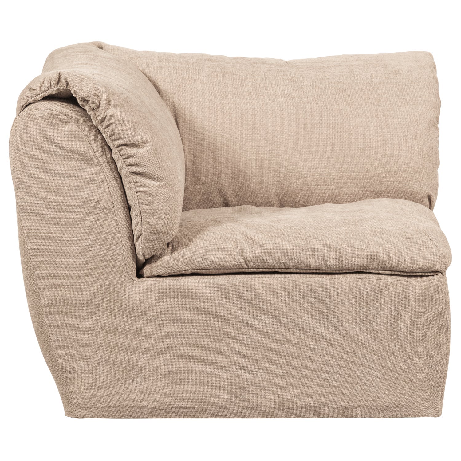 BAGGY modular sofa - sand corner element