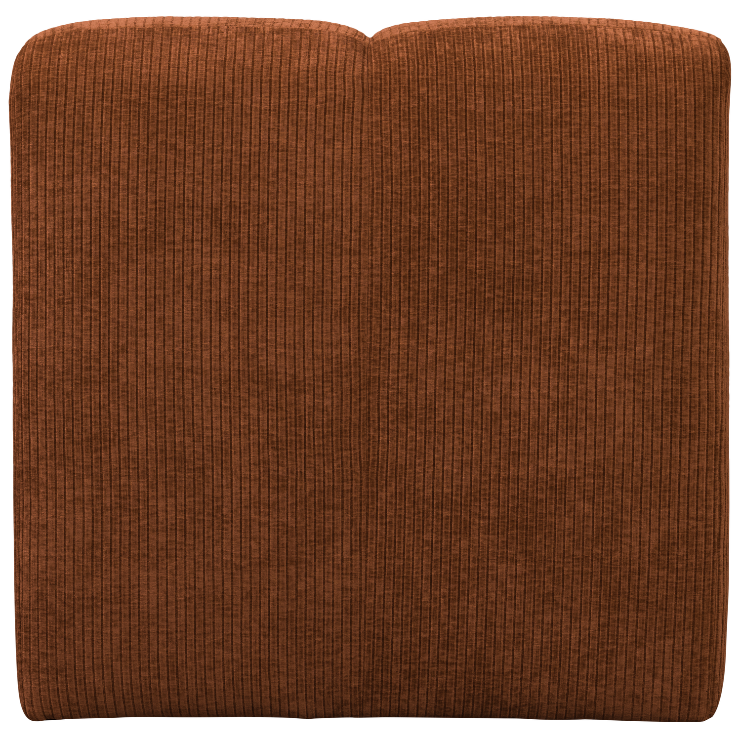 Armchair / MOJO BENCH module rusty brown corduroy