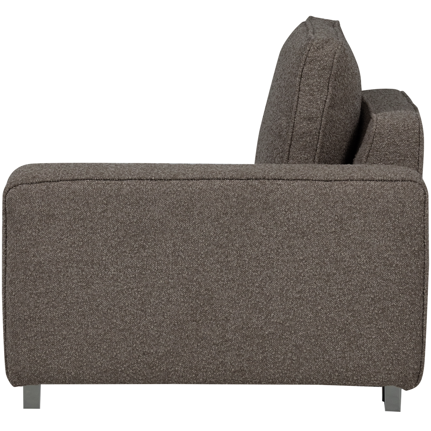 Sofa LAZY - Endmodul rechts anthrazit Bouclé