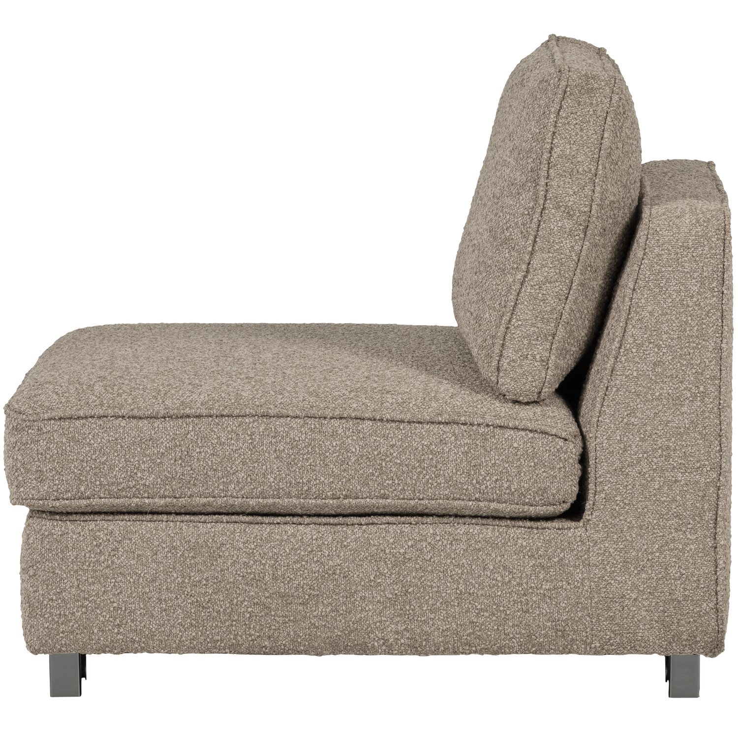Sessel / Modul LAZY beige Bouclé