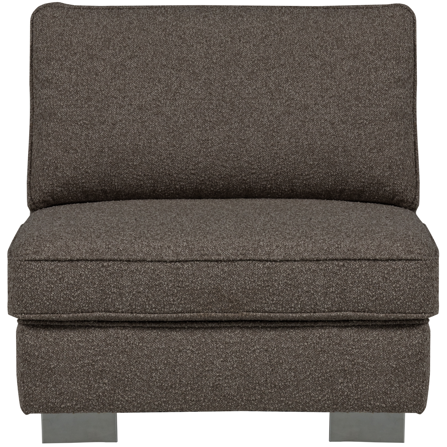 Lazy Armchair / Module in Anthracite Boucle