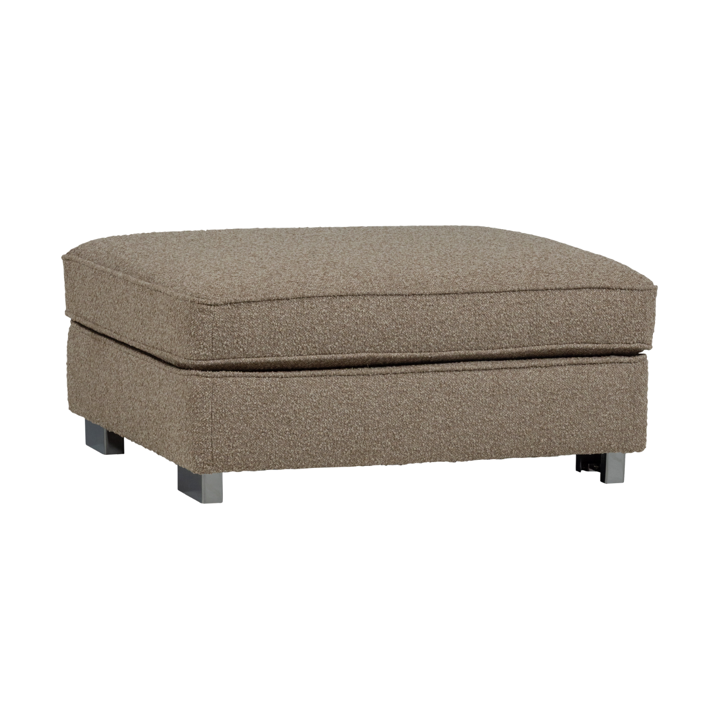 Puff LAZY beiger Bouclé