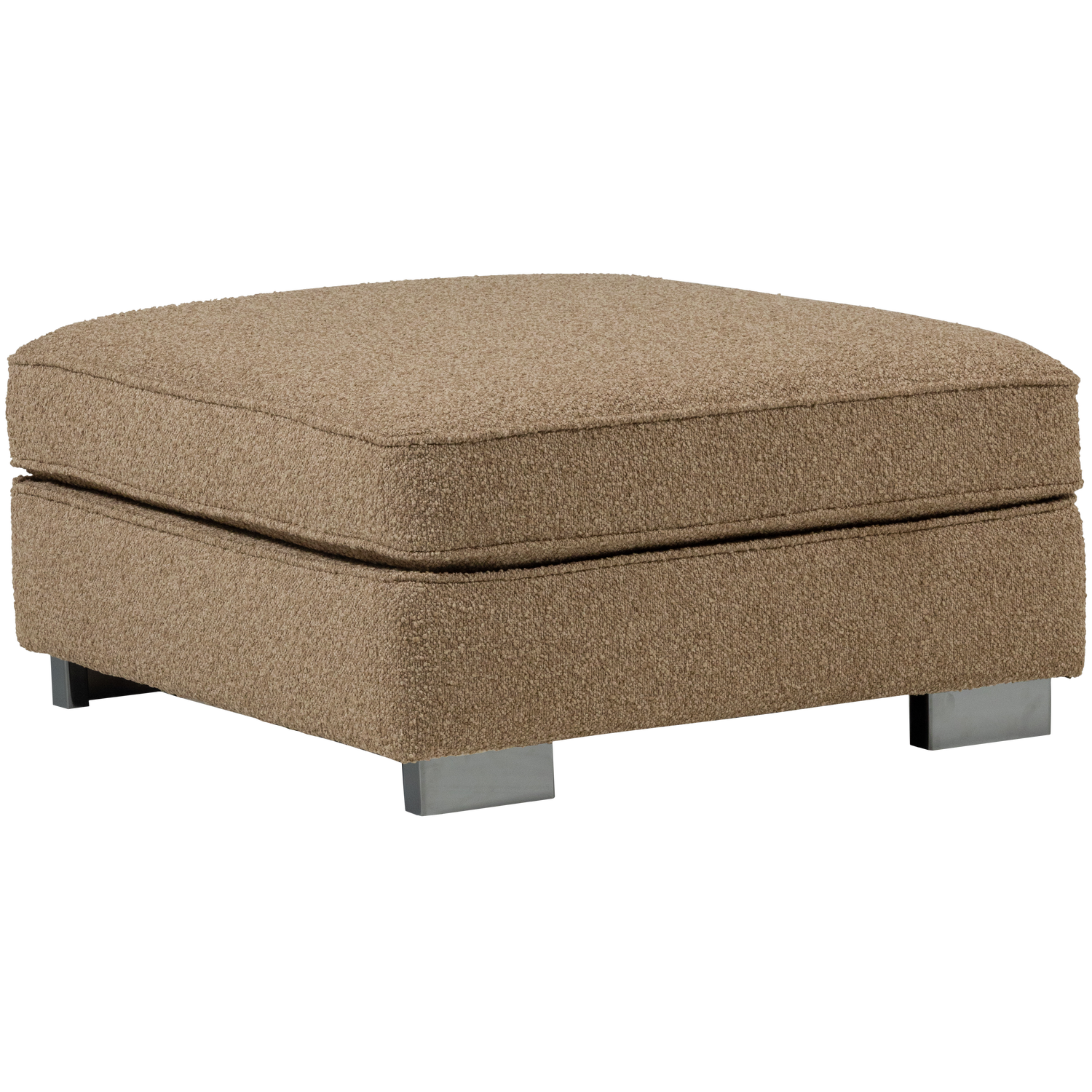 Puff LAZY braun Bouclé
