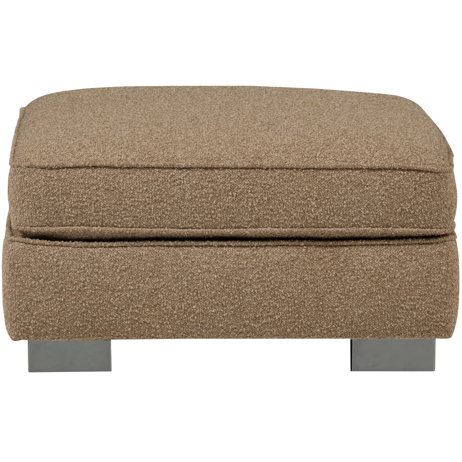 Puff LAZY braun Bouclé