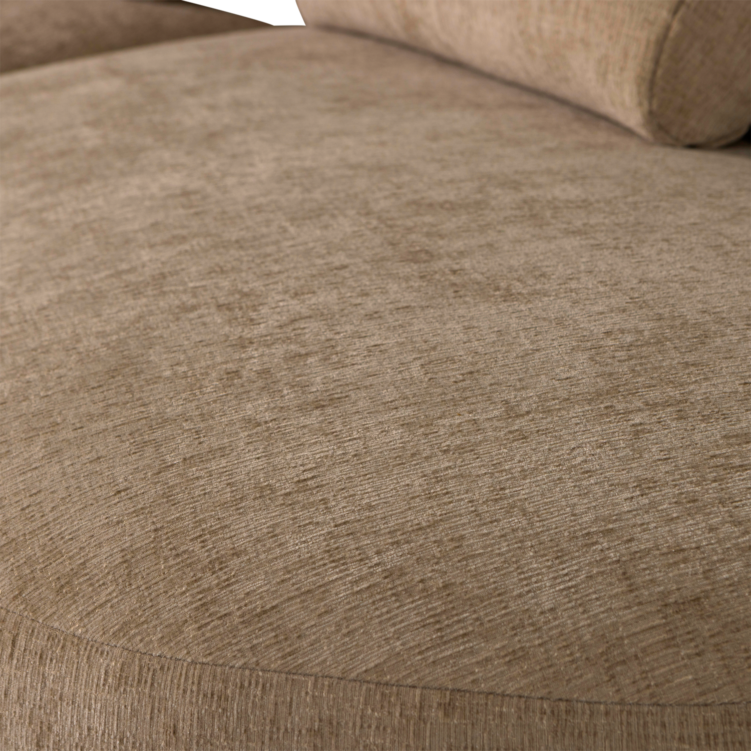 Batavier Light Brown Semi-Circular Sofa for 4 People