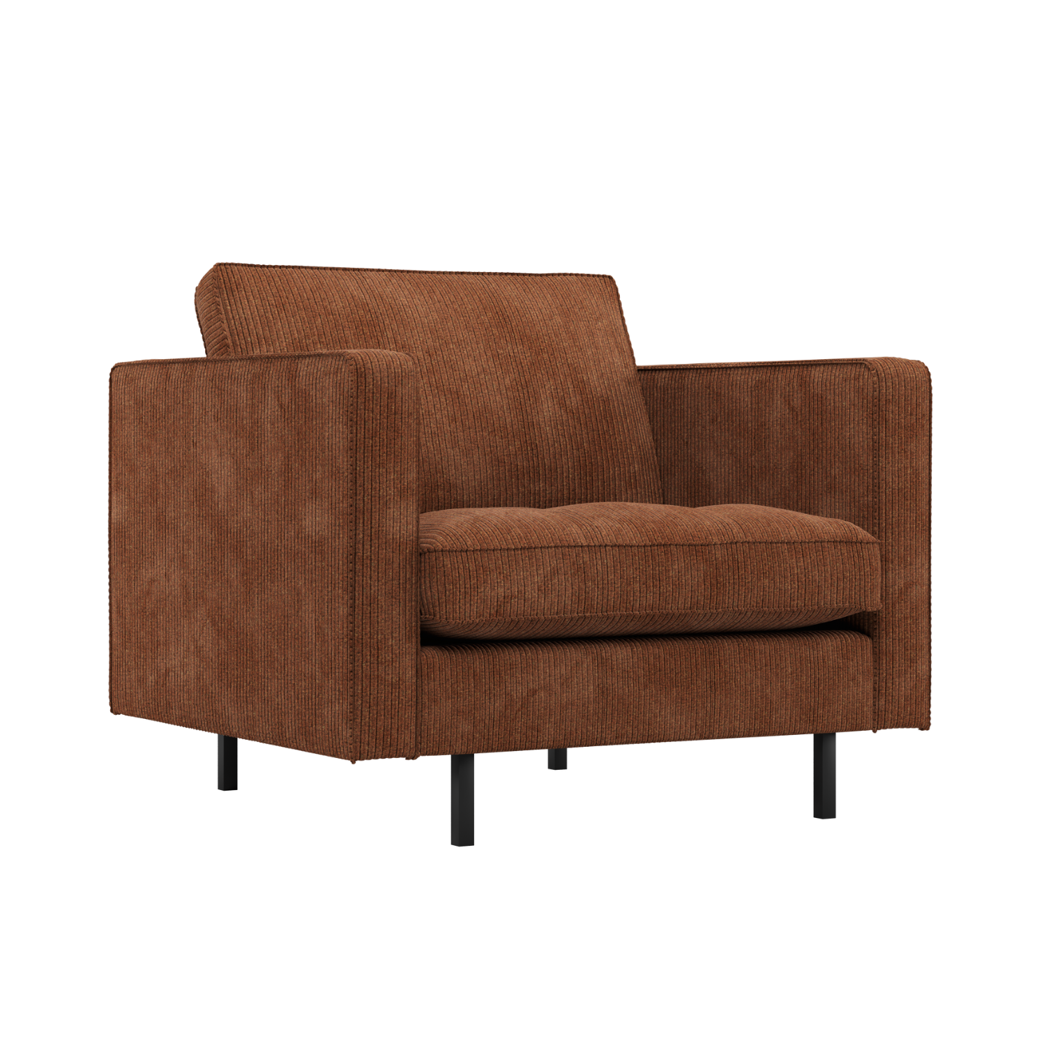 Sessel RODEO CLASSIC rostbraun Cord