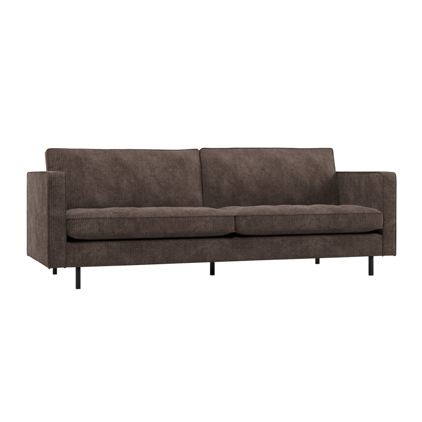 2.5-Seater Sofa RODEO CLASSIC Brown Corduroy