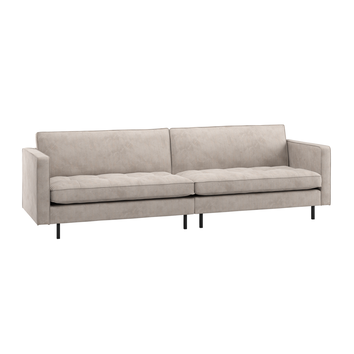 3-Seater Sofa RODEO CLASSIC ecru corduroy
