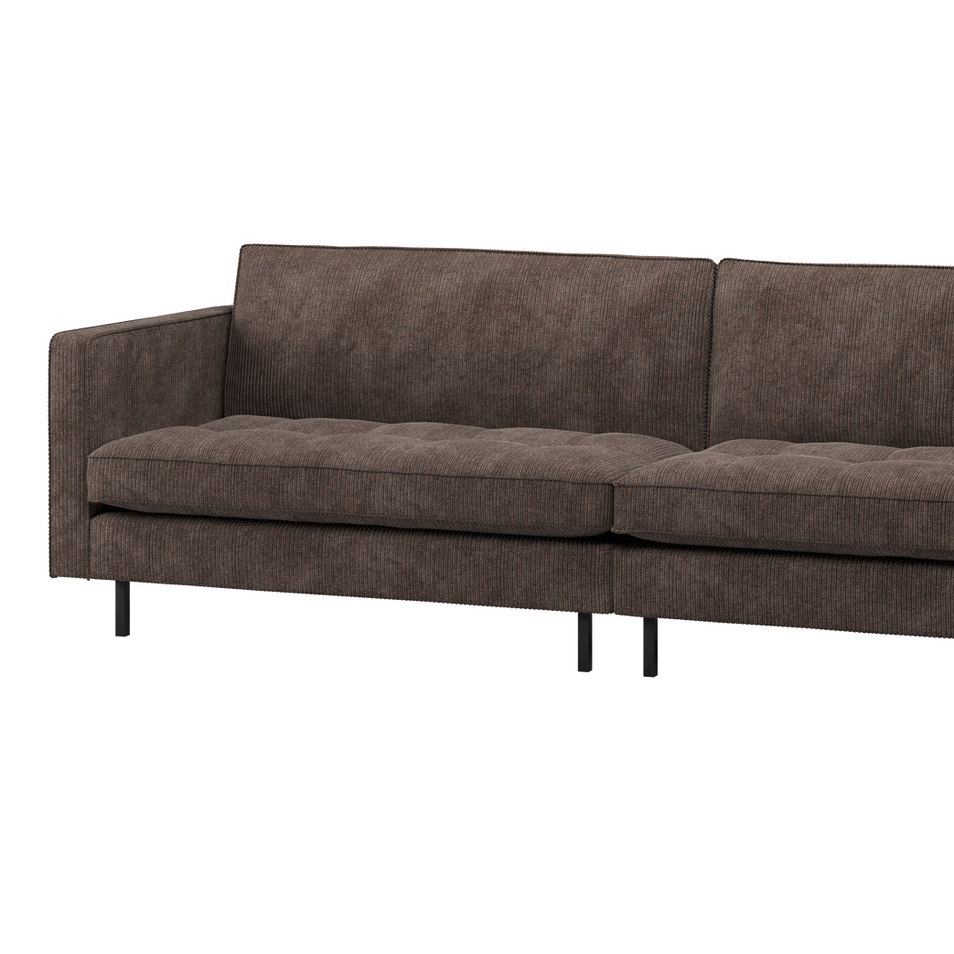 Sofa 3-sitzig RODEO CLASSIC braunes Cord