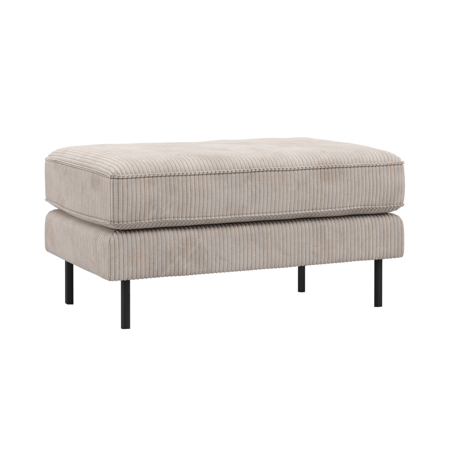 Fußhocker RODEO ecru Cord