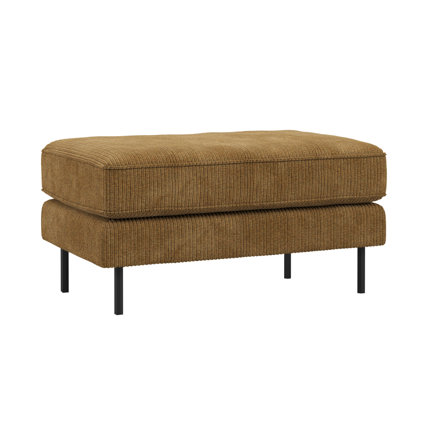 Hocker RODEO honigfarbener Cord