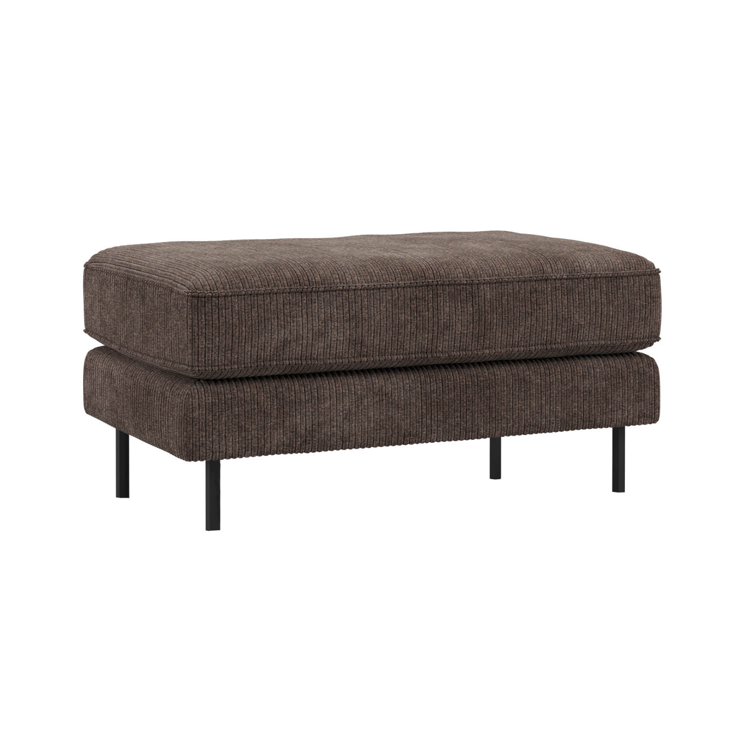 Fußhocker RODEO braunes Cord