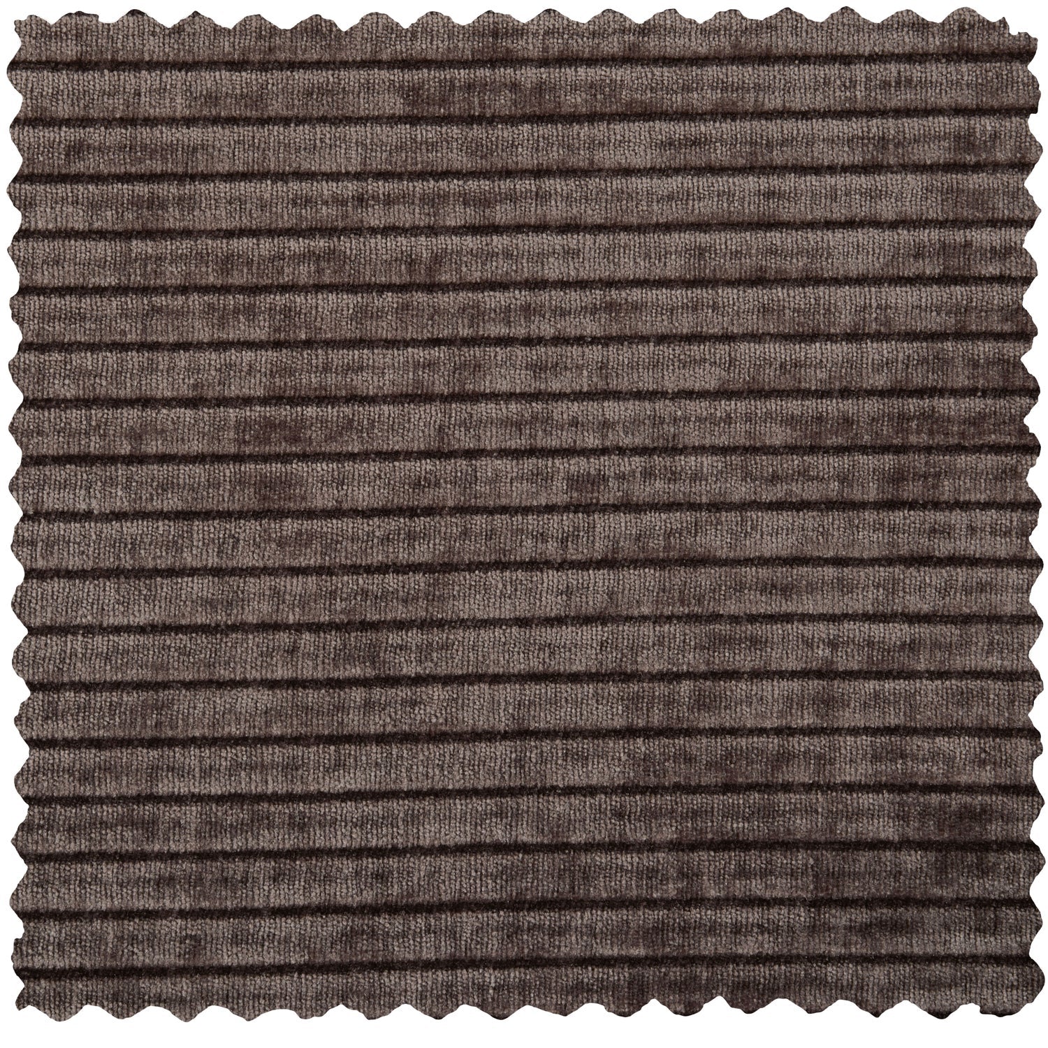Left-facing corner sofa RODEO brown corduroy